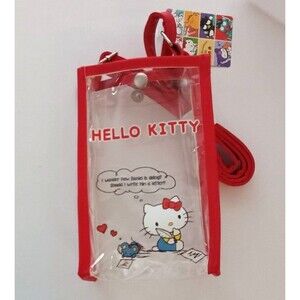 Hello Kitty transparent shoulder bag